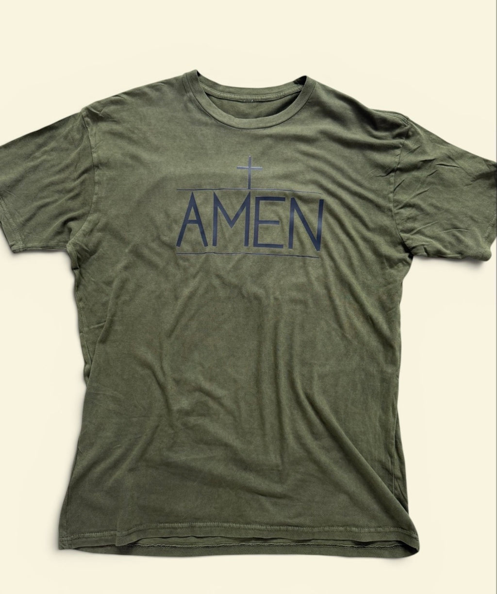 AMEN Vintage Washed Heavyweight Tee