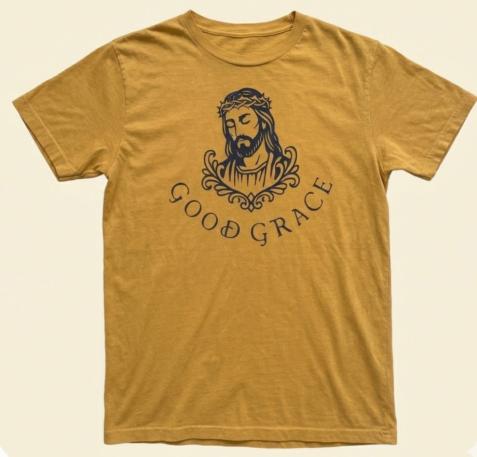 GOOD GRACE Vintage Washed Heavyweight Tee