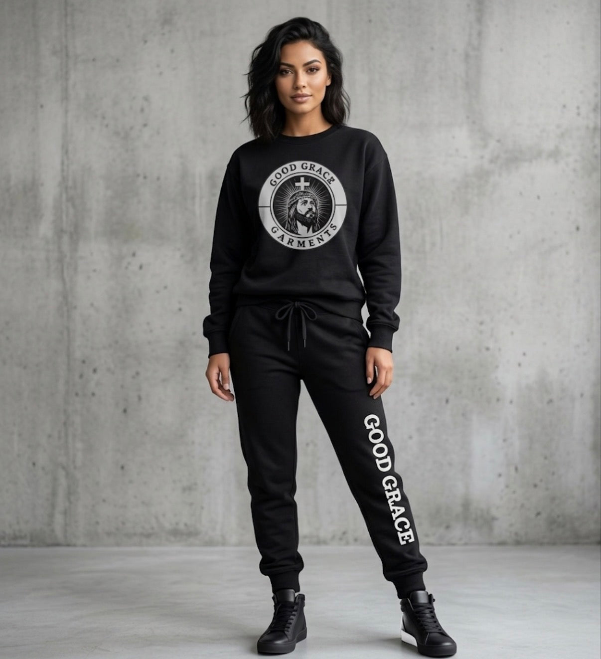Good Grace Premium Crewneck Pullover