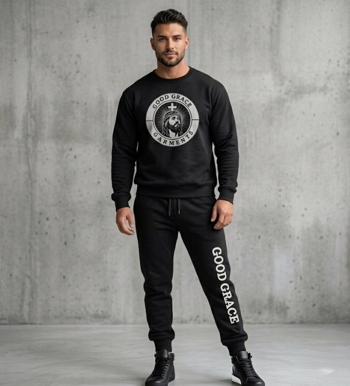 Good Grace Premium Crewneck Pullover