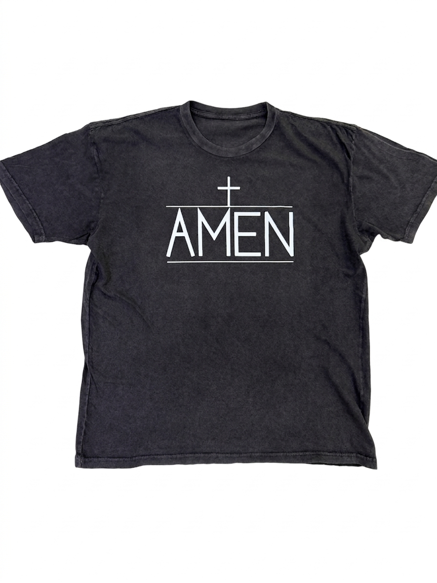 AMEN Vintage Washed Heavyweight Tee