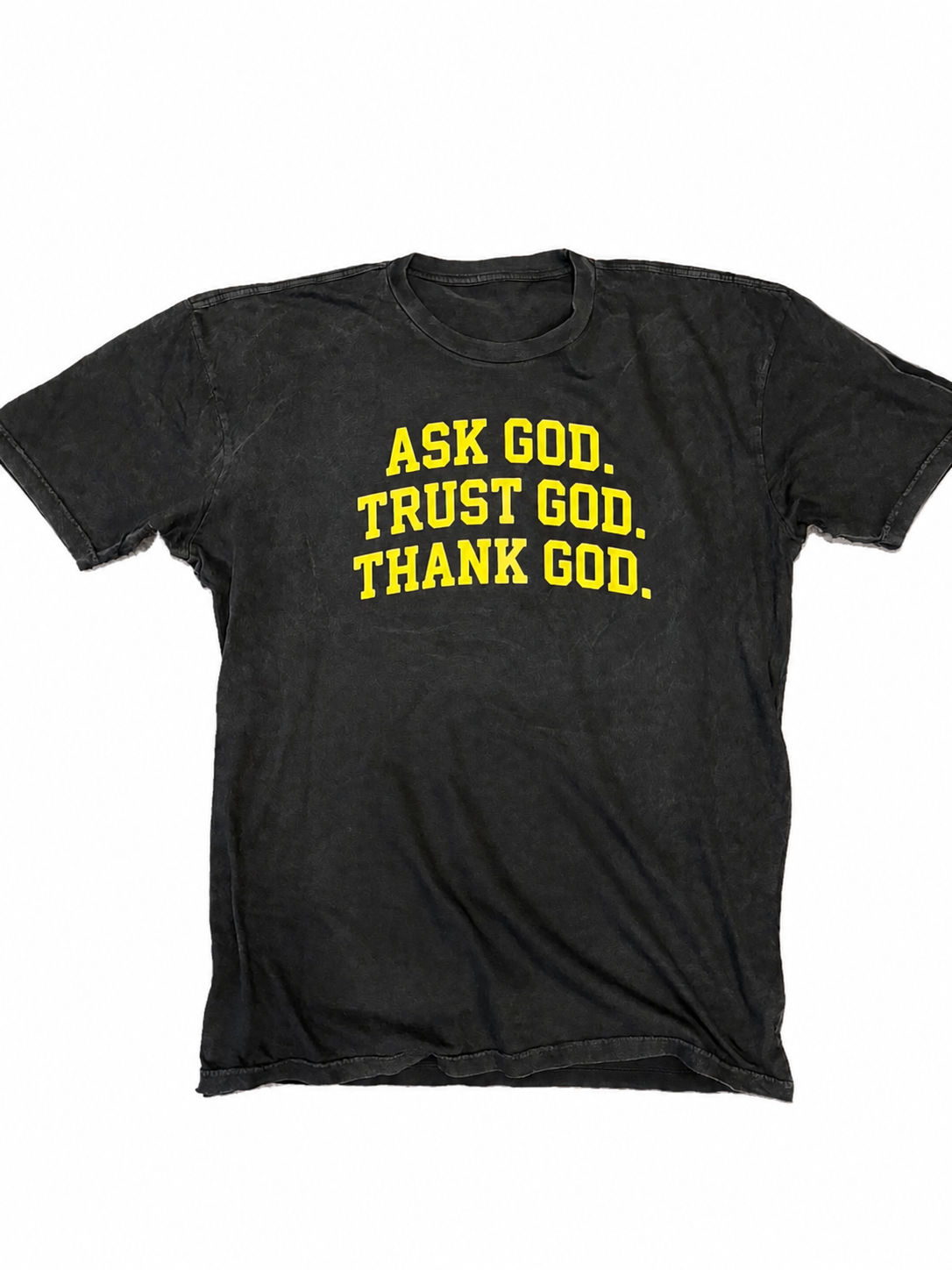 ASK GOD Premium Heavyweight Vintage Tee