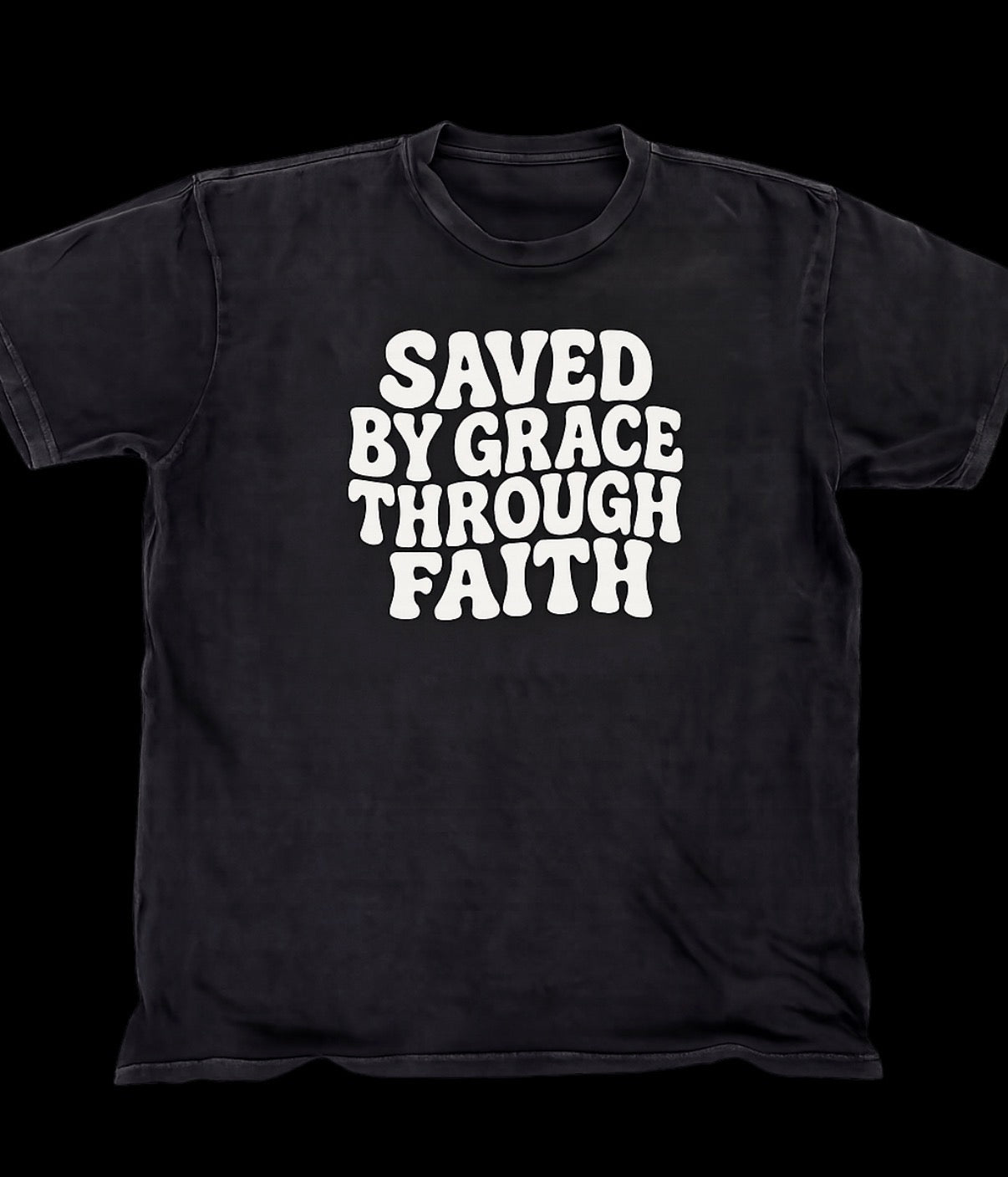 SAVED BY GRACE Premium Heavyweight Vintage Tee