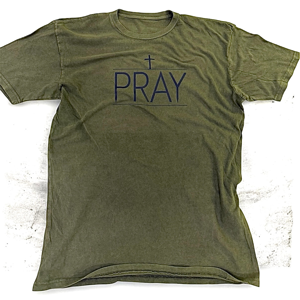 PRAY Vintage Washed Heavyweight Tee